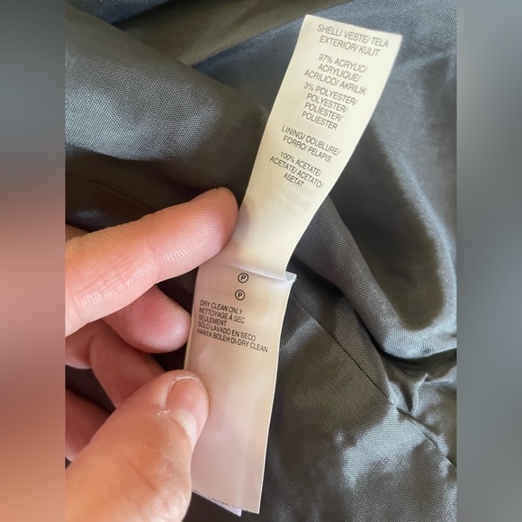 Lucky Brand Collection Harper multicolor tweed moto blazer jacket. Sz XS - Picture 7 of 8